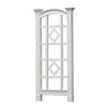 59-inch Outdoor Weather Resistant White Vinyl Garden Trellis