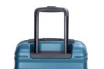 Carry On Luggage Airline Approved18.5" Carry On Suitcase With TSA Approved Carry On Luggage With Wheels Carry on Bag Hard Shell Suitcases, BLUE