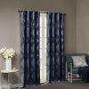 Ogee Knitted Jacquard Total Blackout Curtain Panel(Only 1 Pc Panel)