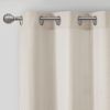 Basketweave Room Darkening Curtain Panel Pair(2 Pcs Window Panels)