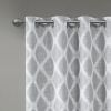 Printed Ikat Blackout Patio Curtain(Only 1 Pc Panel)
