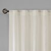 Solid Crushed Curtain Panel Pair(2 Pcs Window Panels)
