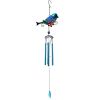 1set, Wind Chimes, Birds, Iron, Glass, Painted Handicrafts, Hanging Pieces, Courtyard Gardens, Metal Aluminum Pipe Hanging Pieces.Comes With S-hook